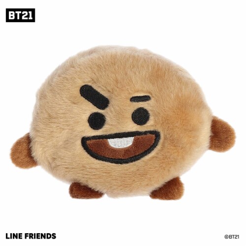 Aurora Mini Brown BT21 Palm Pals 5 inches SHOOKY Lovable Stuffed Doll, One Size - Fred Meyer
