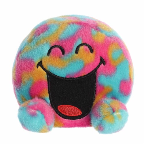 Aurora Mini Rainbow SMILEYWORLD Palm Pals 5 inch Silly Vibrant Stuffed ...