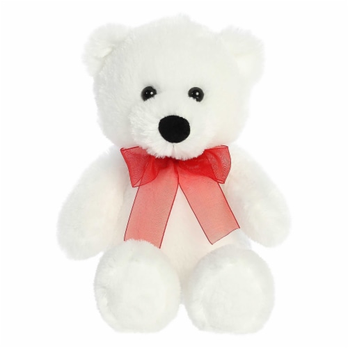 Aurora White Valentine Bear 10.5