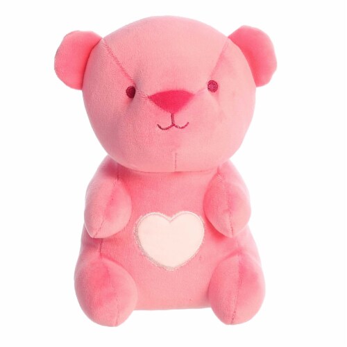 Aurora Small Pink Valentine 8 inch Yummy Heartbear Heartwarming Stuffed ...