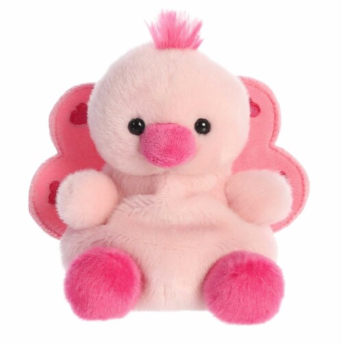 Aurora Mini Pink Palm Pals 5 inches Freya Peacock Adorable Stuffed ...