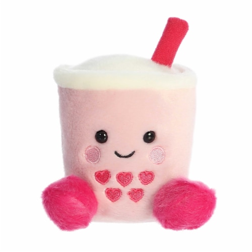 Aurora Mini Pink Palm Pals 5 inch Tangy Heart Boba Adorable Stuffed ...