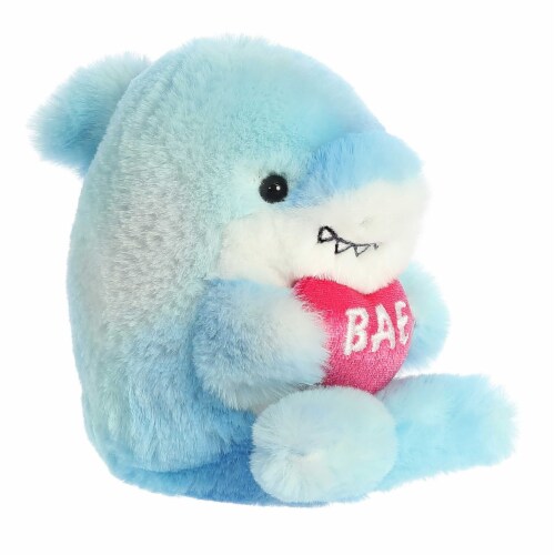 Aurora Mini Blue Rolly Pet 5 inch Bae Shark Lovely Stuffed Animal, One ...