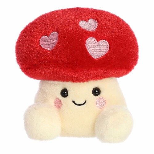Aurora Mini Red Palm Pals 5 inch Aislyn Heart Mushroom Adorable Stuffed ...