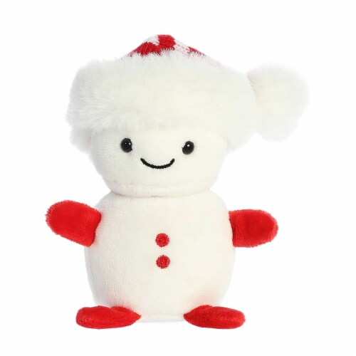 Aurora Mini White Holiday Land of Lils 5 inches Lil' Cane Festive Stuffed Animal, One Size - Fry ...