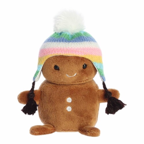 Aurora Small Brown Holiday Land of Lils 5.5 inch Lil' Gingin Festive ...