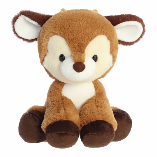 Aurora Large Brown Holiday 13 inch Dashing Reindeer Festive Stuffed Animal One Size Fred Meyer