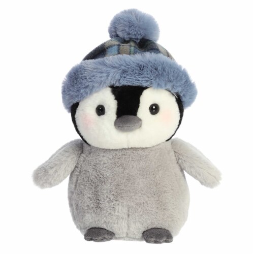 Aurora Medium Gray Holiday Chillin Chick 10 inch Chaz Festive Stuffed ...