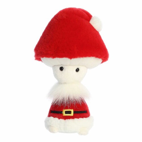 Aurora Small Fungi Friends 9 inch Santa Festive Stuffed Animal, One ...