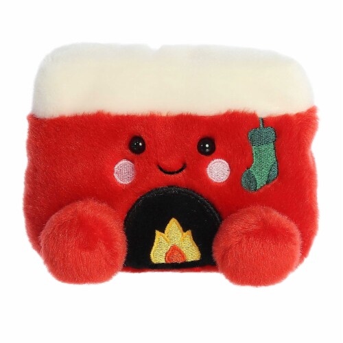 Aurora Mini Red Palm Pals 5 inch Cozy Fireplace Festive Stuffed Animal ...