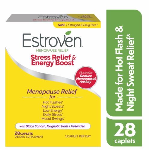 Estroven® Menopause Relief Maximum Strength Caplets Perspective: front