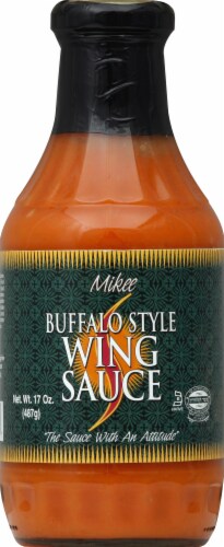 Mikee Buffalo Style Wing Sauce Perspective: front