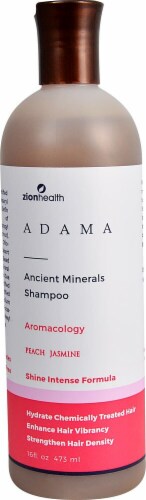 Zion Peach Jasmine Mineral Shampoo Perspective: front