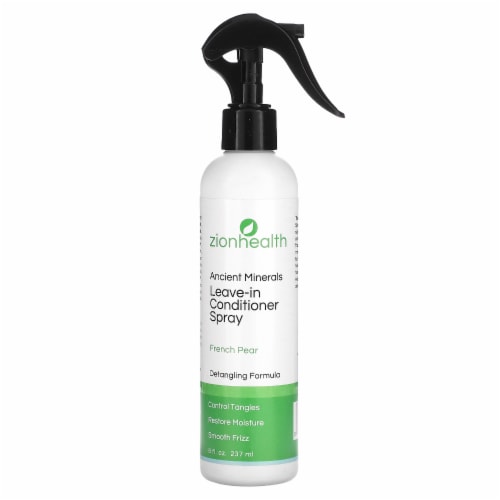 Zion Health Ancient Minerals Leave-in Conditioner Spray French Pear - 8 fl oz (237 ml) Perspective: front