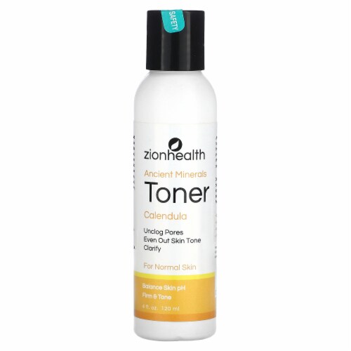 Zion Health Ancient Minerals Toner Calendula - 4 fl oz (120 ml) Perspective: front