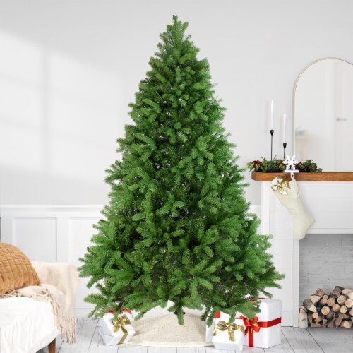 Northlight 7.5' Full Noble Fir Artificial Christmas Tree Unlit, 1