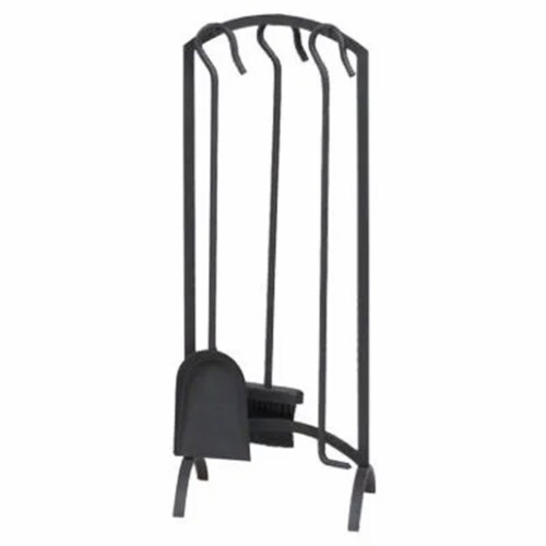 Panacea 4 Piece Arch Fireplace Tool Set - Black Panacea 4 Piece Arch Fireplace Tool Set - Black