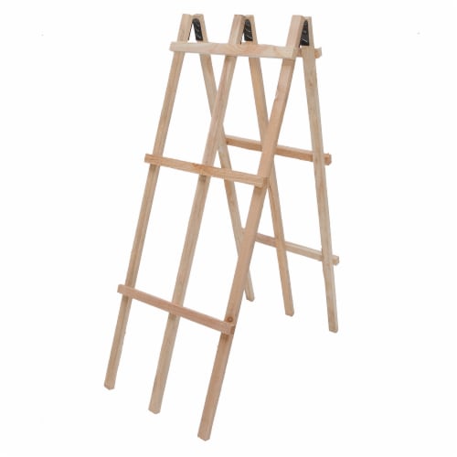Panacea Cedar Folding Trellis Perspective: front