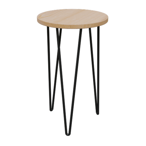 16 in H Bamboo Plant Stand Perspective: front