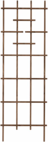 Panacea Wood Ladder Trellis - Tan Perspective: front