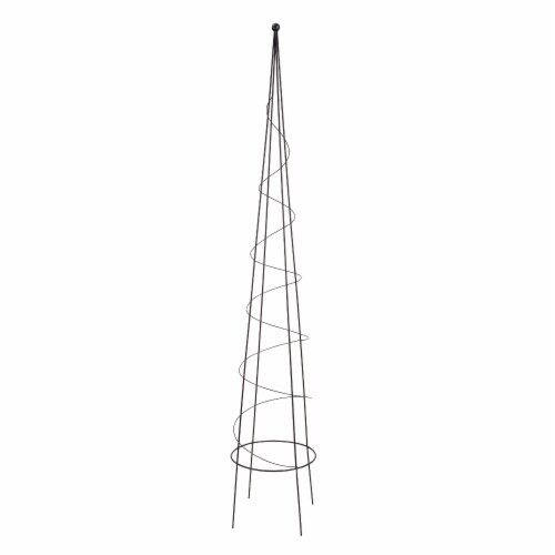 HD Designs Outdoors Spiral Obelisk Perspective: front
