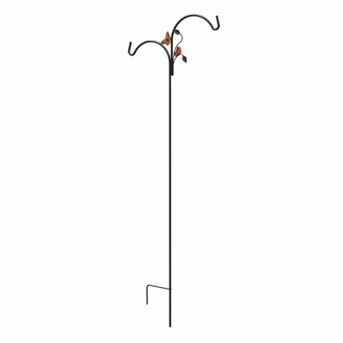 Panacea Butterfly Double Shepherd's Hook Perspective: front