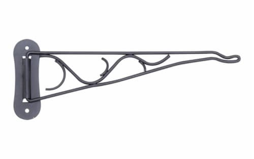Panacea Black Steel 10 in. H Swivel Plant Hook
