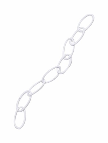Panacea White Steel 36 in. H Sturdy Extender Chain 1 pk Panacea White Steel 36 in. H Sturdy Extender Chain 1 pk