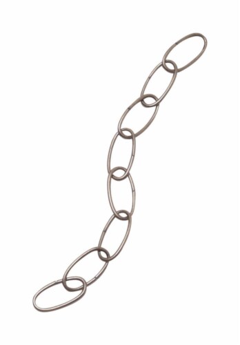 Panacea White Steel 36 in. H Sturdy Extender Chain 1 pk Panacea White Steel 36 in. H Sturdy Extender Chain 1 pk