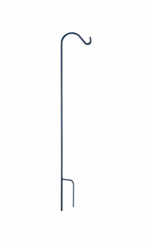 Panacea Black Steel 70 in. H Single Crook Plant Hook 1 pk