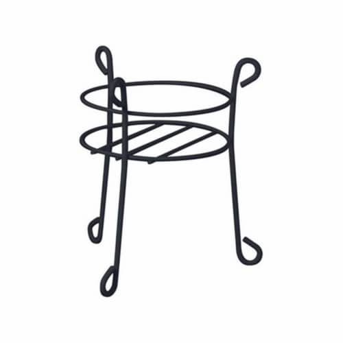 Panacea Products 89237 15 in. Heavy Duty Black Plant Stand Perspective: front