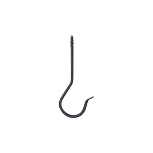 Panacea Forged Hook Screw - Black Perspective: front