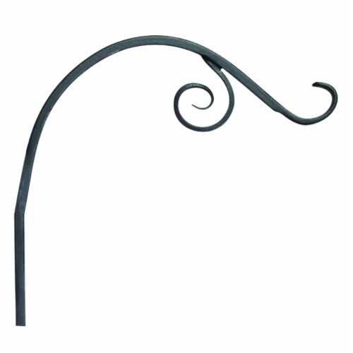 Panacea Forged Vine Bracket - Black Perspective: front