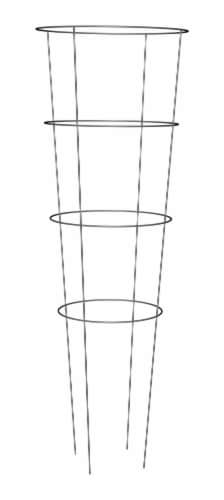 Panacea 4 Ring Wire Tomato Cage Perspective: front