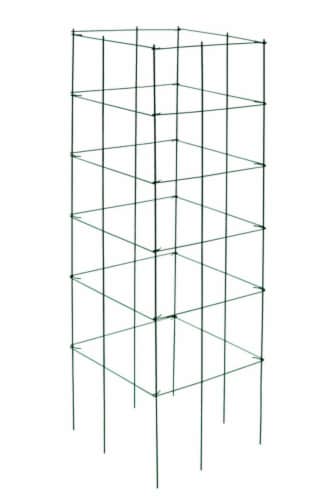 Panacea Steel Tomato Cage - Black Perspective: front