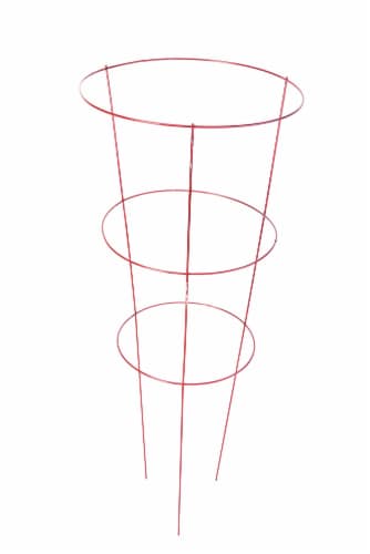 Panacea Tomato Cage - Red Perspective: front