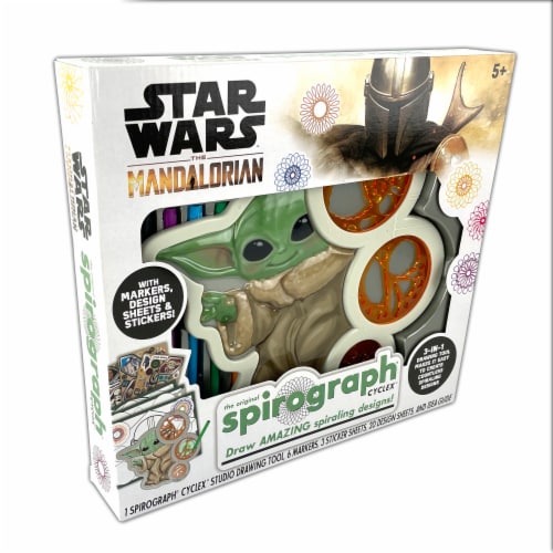 Spirograph Star Wars Mandalorian Design Kit Perspective: front