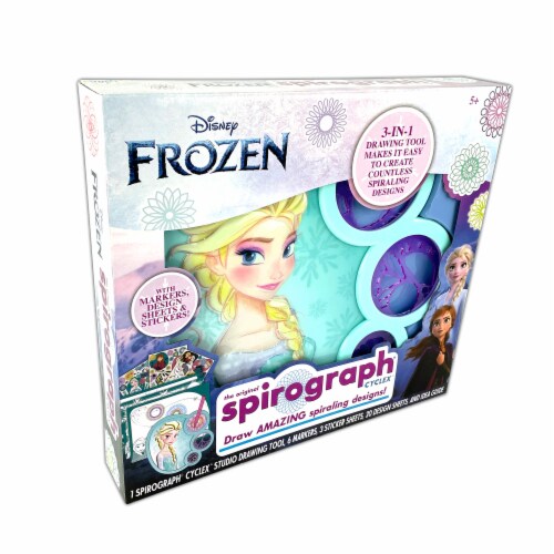 Spirograph Frozen Design Kit Perspective: front