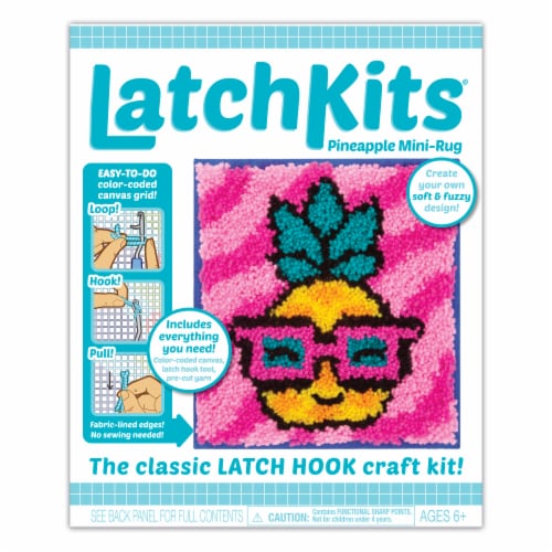 LatchKits Pineapple MIni Rug Kit Perspective: front