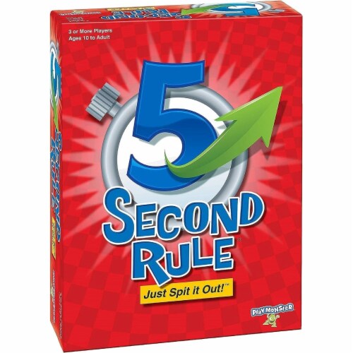 PlayMonster® 5 Second Rule Board Game Perspective: front