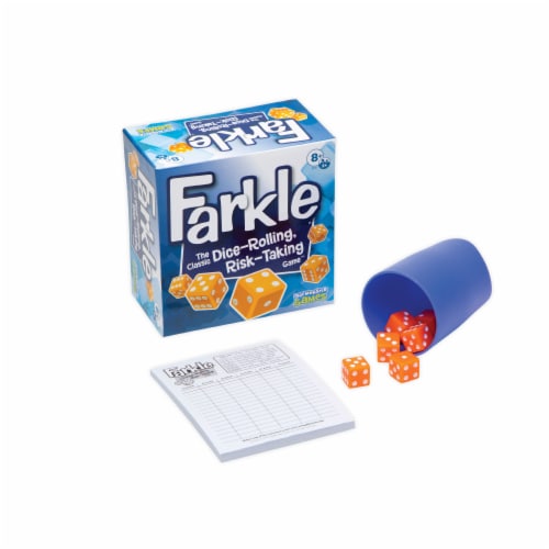 Farkle Boxed Dice Game Perspective: front