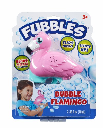Fubbles Bubble Flamingo Perspective: front