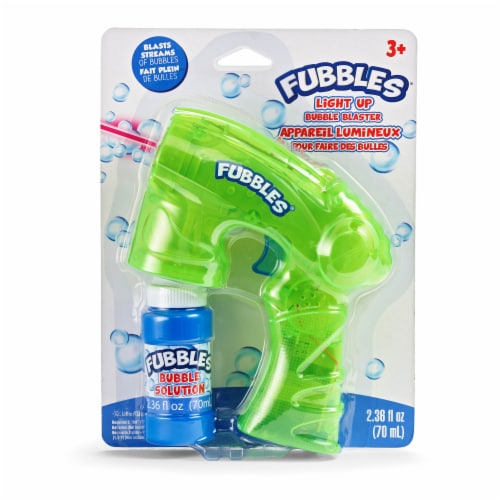 Light-Up Crank Bubble Shooter