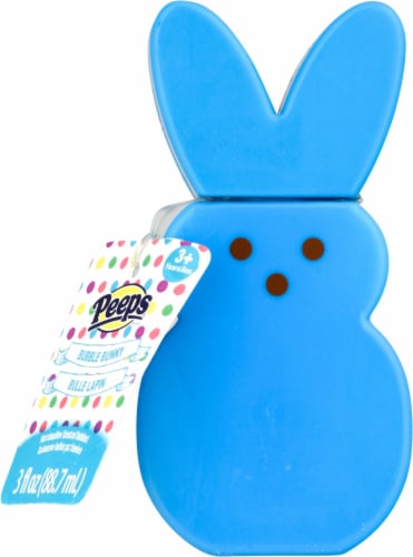 Peeps Marshmallow Scented Bubble Bunny - Blue Perspective: front