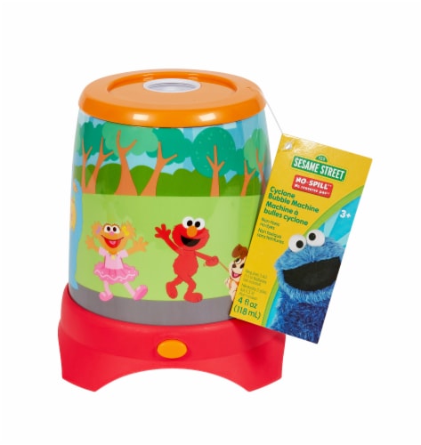 Sesame Street® Cyclone Bubble Machine Perspective: front