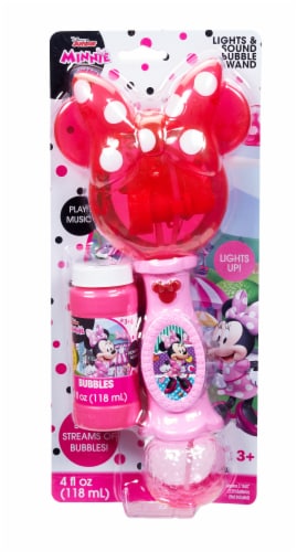 Disney Junior Minnie Lights & Sound Bubble Wand Perspective: front
