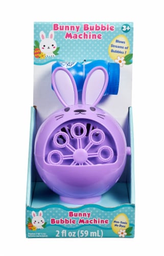 Zuru Easter Bunny Bubble Machine Perspective: front