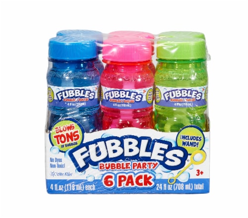 Little Kids Fubbles® Bubbles Party Pack Perspective: front