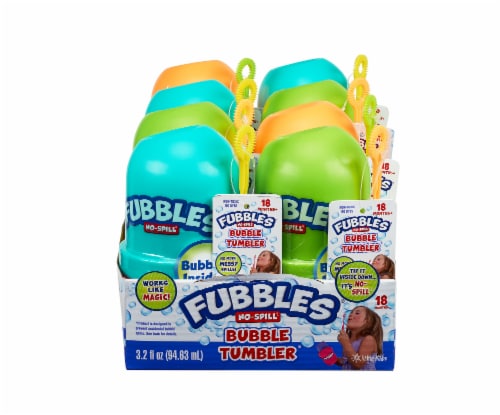 Fubbles No Spill Bubble Tumbler (assorted colors)