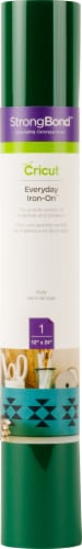 Cricut Everyday Iron-On Vinyl 12 X24  Roll-Kelly Perspective: front
